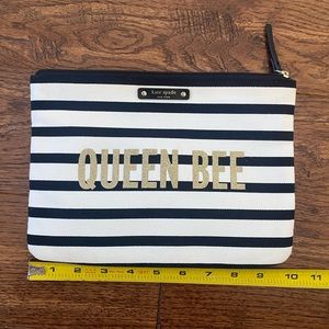 Kate Spade “Queen Bee” wristlet/pouch